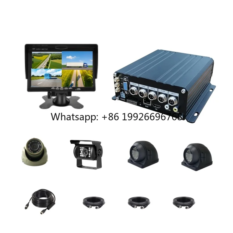 7-Inch 4CH MDVR with Real-Time GPS/WiFi Tracking SD+HDD Storage H.264 Night Vision & Audio Recording for Trucks & Buses
7-Inch 4CH MDVR with Real-Time GPS/WiFi Tracking SD+HDD Storage H.264 Night Vision & Audio Recording for Trucks & Buses
