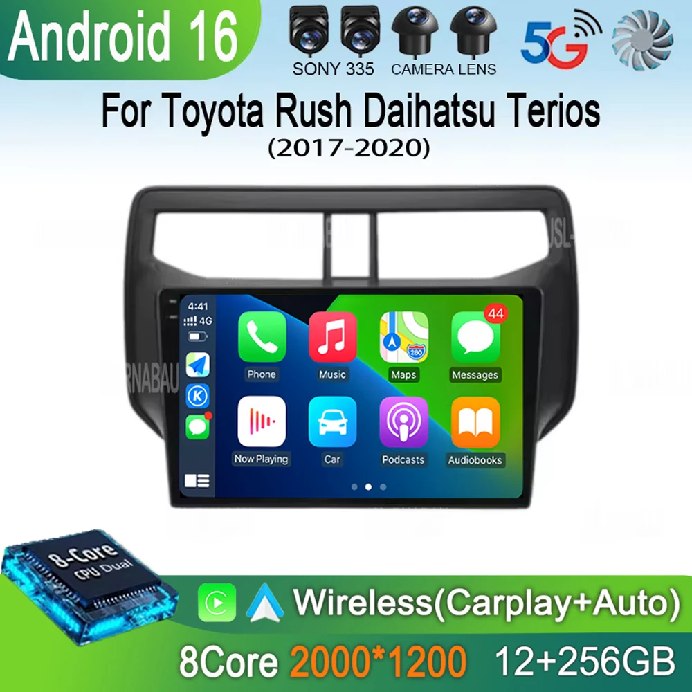 Автомагнитола Android 16 для Toyota Rush Daihatsu Terios 2017-2020 с GPS-навигацией, мультимедийный проигрыватель, стереосистема
Автомагнитола Android 16 для Toyota Rush Daihatsu Terios 2017-2020 с GPS-навигацией, мультимедийный проигрыватель, стереосистема