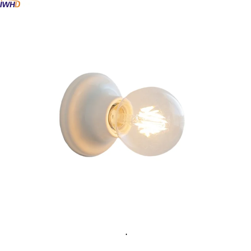 IWHD Modern Mini LED Wall Light Mirror Bathroom Black White Ceramic Base Nordic Decor Wall Sconces Bedside Lamp Lampara Pared
IWHD Modern Mini LED Wall Light Mirror Bathroom Black White Ceramic Base Nordic Decor Wall Sconces Bedside Lamp Lampara Pared