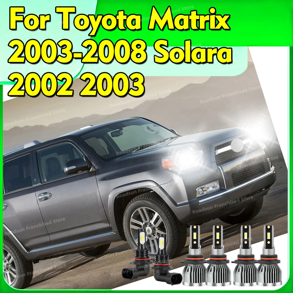 2/6 светодиодных фар 12В 6000К противотуманные фары для Toyota Solara 2002-2003, Matrix 2003-2008, 2004, 2005, 2006, 2007, лампы для фар 30000Лм
2/6 светодиодных фар 12В 6000К противотуманные фары для Toyota Solara 2002-2003, Matrix 2003-2008, 2004, 2005, 2006, 2007, лампы для фар 30000Лм