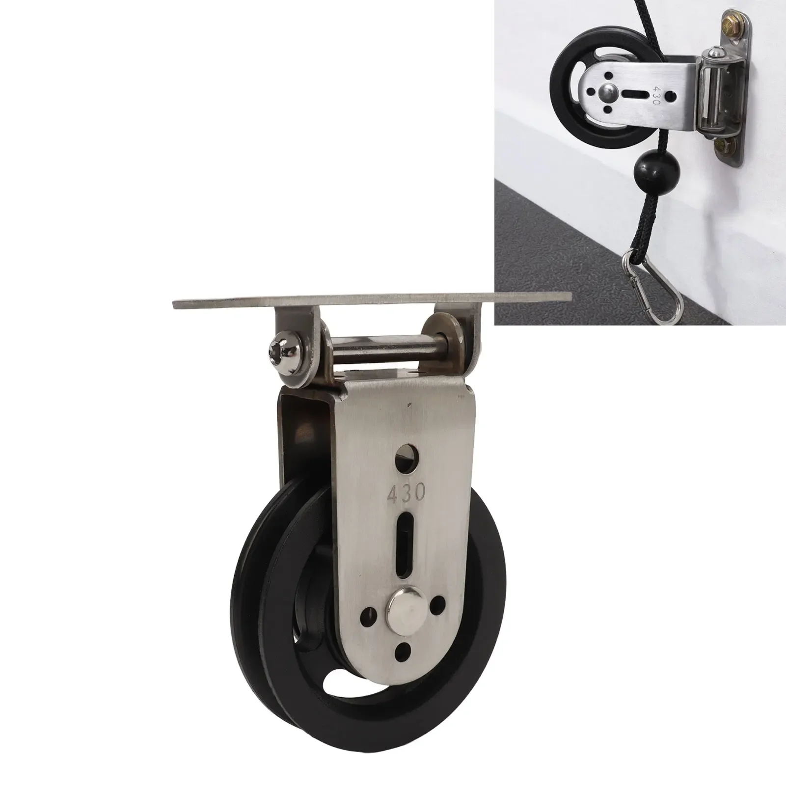 Pulley Wheel Bidirectional Rust Proof Silent Rotation Traction Wheel For Fitness Pulley System Equipment
Pulley Wheel Bidirectional Rust Proof Silent Rotation Traction Wheel For Fitness Pulley System Equipment