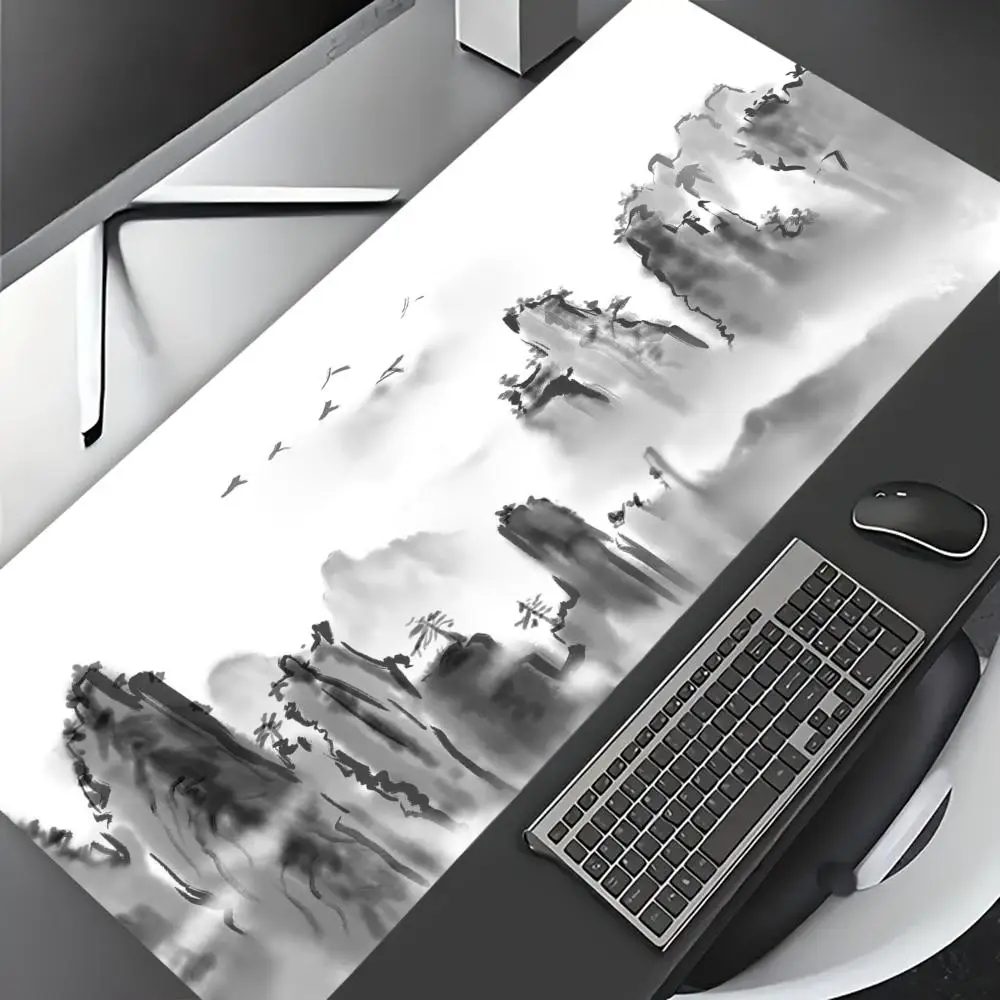 Chinese Style Design Gaming Mouse Pad,black and White Ink Painting,rubber Non-slip,stitched Edges, Perfect for Office and Gaming
Chinese Style Design Gaming Mouse Pad,black and White Ink Painting,rubber Non-slip,stitched Edges, Perfect for Office and Gaming
