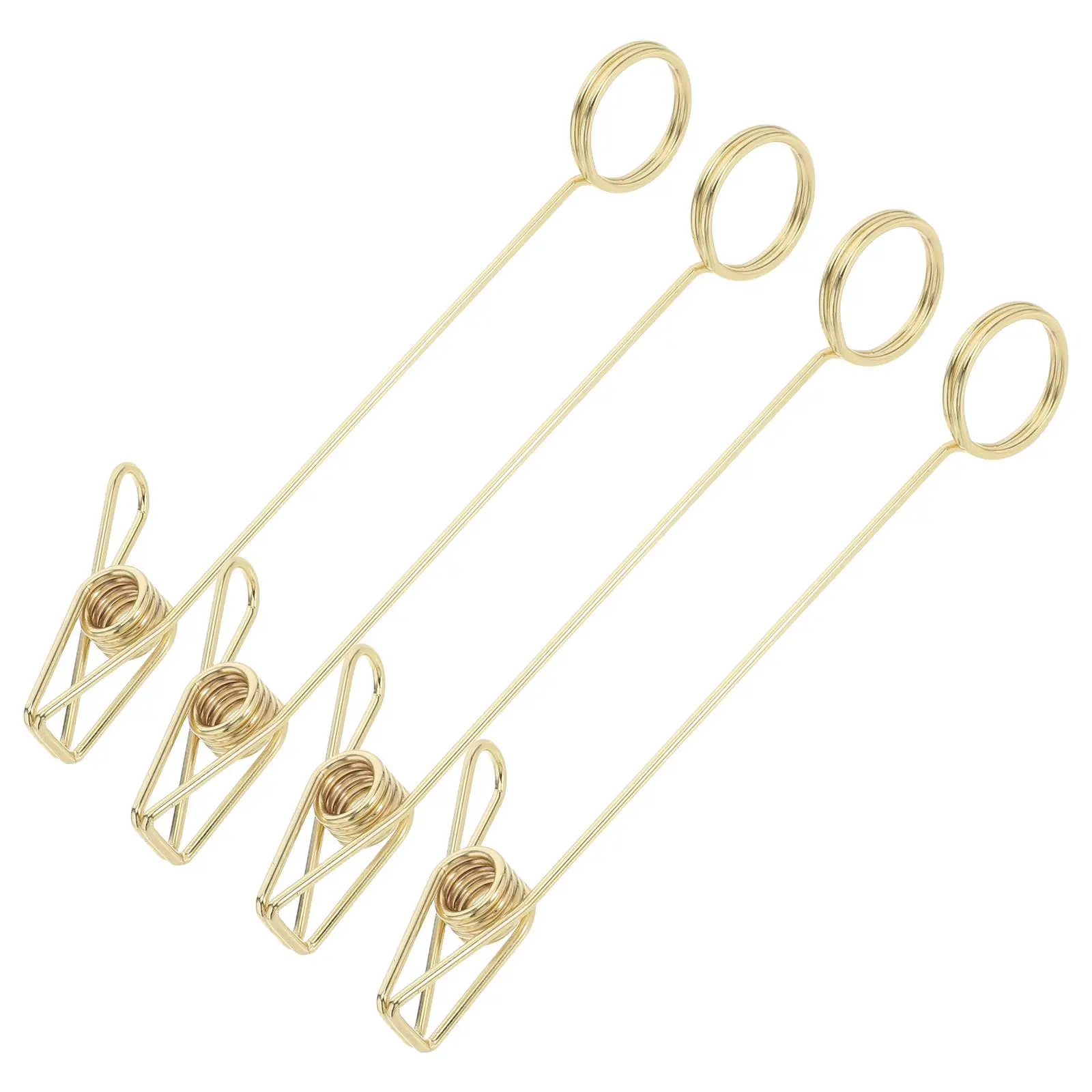 4 Pcs Double-headed Card Holder Menu Cards Clip Desktop Photo Decor Iron Table Number
4 Pcs Double-headed Card Holder Menu Cards Clip Desktop Photo Decor Iron Table Number