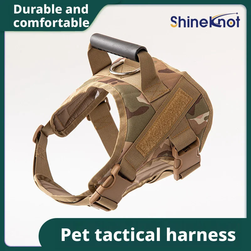 SHINEKNOT New Pet Leash Set Vest Style Industrial Style Chest And Back Dog Leash Tai Large Dog Tactical Chest And Back
SHINEKNOT New Pet Leash Set Vest Style Industrial Style Chest And Back Dog Leash Tai Large Dog Tactical Chest And Back
