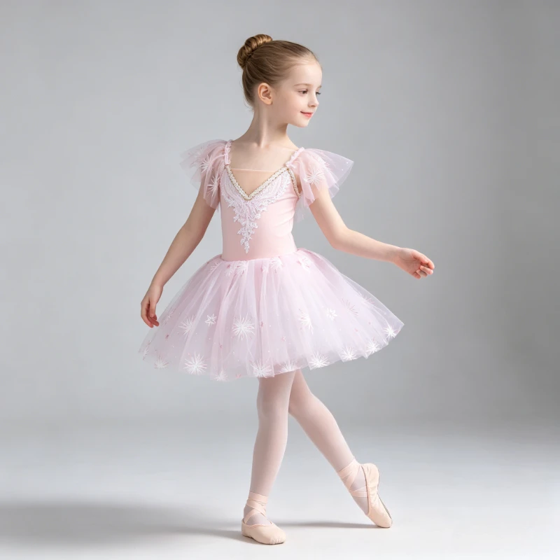 Professional Snowflake Printed Ballet Tutu Dress, Pink/Purple Ballet Princess Dress, Ballerina Dance Performance Costume
Professional Snowflake Printed Ballet Tutu Dress, Pink/Purple Ballet Princess Dress, Ballerina Dance Performance Costume
