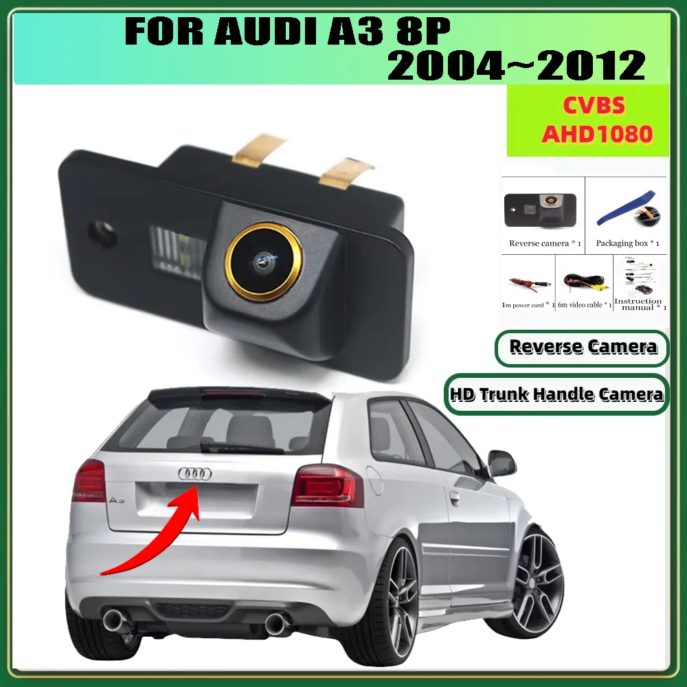 For Audi A3 (8P) 2004~2012 HD Fisheye Reverse Camera CCD / Night Vision Rear View BackUp Parking Camera
For Audi A3 (8P) 2004~2012 HD Fisheye Reverse Camera CCD / Night Vision Rear View BackUp Parking Camera