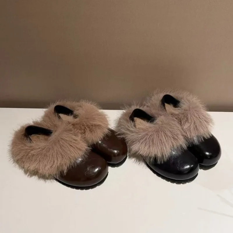 Winter Gingham Upper Long Real Rabbit Fur Plush Women Slippers Nature Warm Furry Shoes Square Toe Flat Heel Hair Slides New 40
Winter Gingham Upper Long Real Rabbit Fur Plush Women Slippers Nature Warm Furry Shoes Square Toe Flat Heel Hair Slides New 40