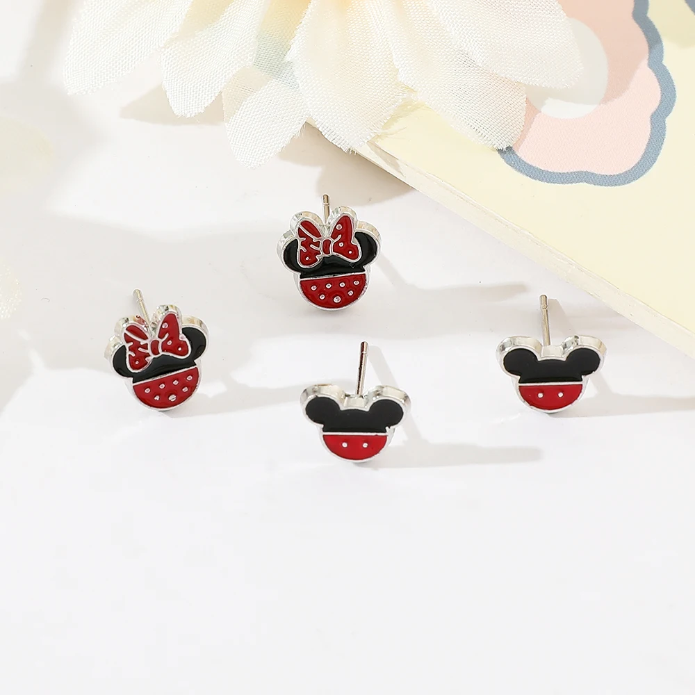 Hot Disney Cute Mickey Diamonds Earrings Korean Premium Ear Stud Sweet Instagram Fashion Earrings Creative Jewelry Gifts
Hot Disney Cute Mickey Diamonds Earrings Korean Premium Ear Stud Sweet Instagram Fashion Earrings Creative Jewelry Gifts