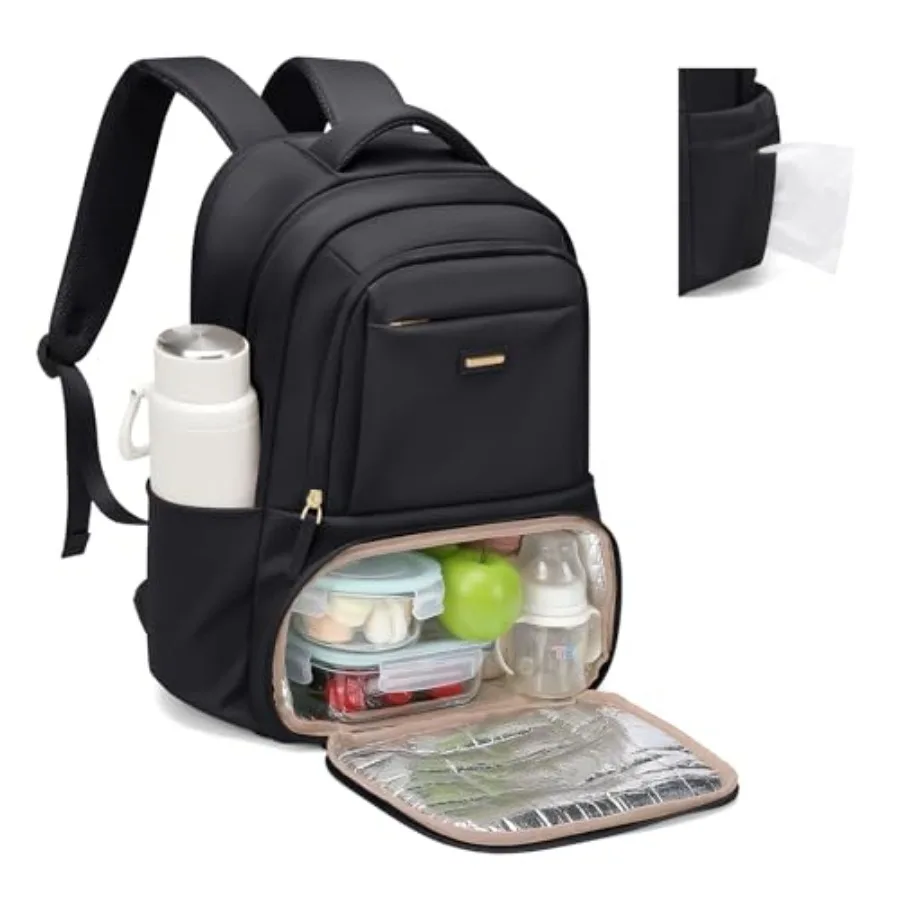 Lunch Backpack 16 Inch Laptop Backpack with Insulated Cooler Lunch Box Food Bag for College Work Camping Picnics
Lunch Backpack 16 Inch Laptop Backpack with Insulated Cooler Lunch Box Food Bag for College Work Camping Picnics