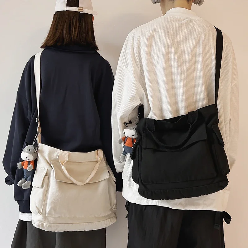 Foufurieux Minimalism Canvas Shoulder Bag Women Casual Large Capacity Messenger Bag Ladies Tote Handbag Crossbody Bags for Women
Foufurieux Minimalism Canvas Shoulder Bag Women Casual Large Capacity Messenger Bag Ladies Tote Handbag Crossbody Bags for Women