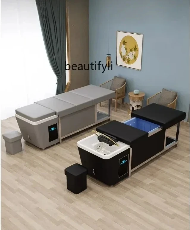 Beauty Salon Head Therapy Shampoo Chair Circulation Fumigation Water Storage Massage Couch
Beauty Salon Head Therapy Shampoo Chair Circulation Fumigation Water Storage Massage Couch
