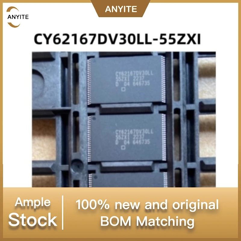 Новый комплект из 5 шт. CY62167G30-45ZXI, CY62167G30, CY62167DV30LL-55ZXI, CY62167DV30LL, CY62167DV30LL-55, CY62167EV30LL-45ZXI, TSOP48
Новый комплект из 5 шт. CY62167G30-45ZXI, CY62167G30, CY62167DV30LL-55ZXI, CY62167DV30LL, CY62167DV30LL-55, CY62167EV30LL-45ZXI, TSOP48