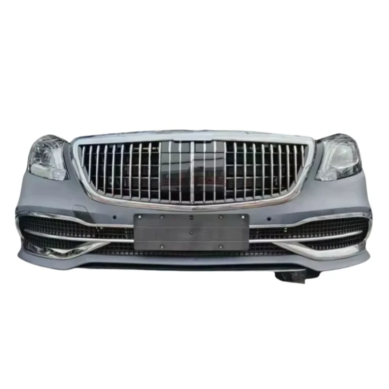 S-Class W222 W223 Front Bumper Assembly New Benz Car Parts PP Plastic Mouth Lip Towing Hitch Bumper Protection Cover TT Payment
S-Class W222 W223 Front Bumper Assembly New Benz Car Parts PP Plastic Mouth Lip Towing Hitch Bumper Protection Cover TT Payment