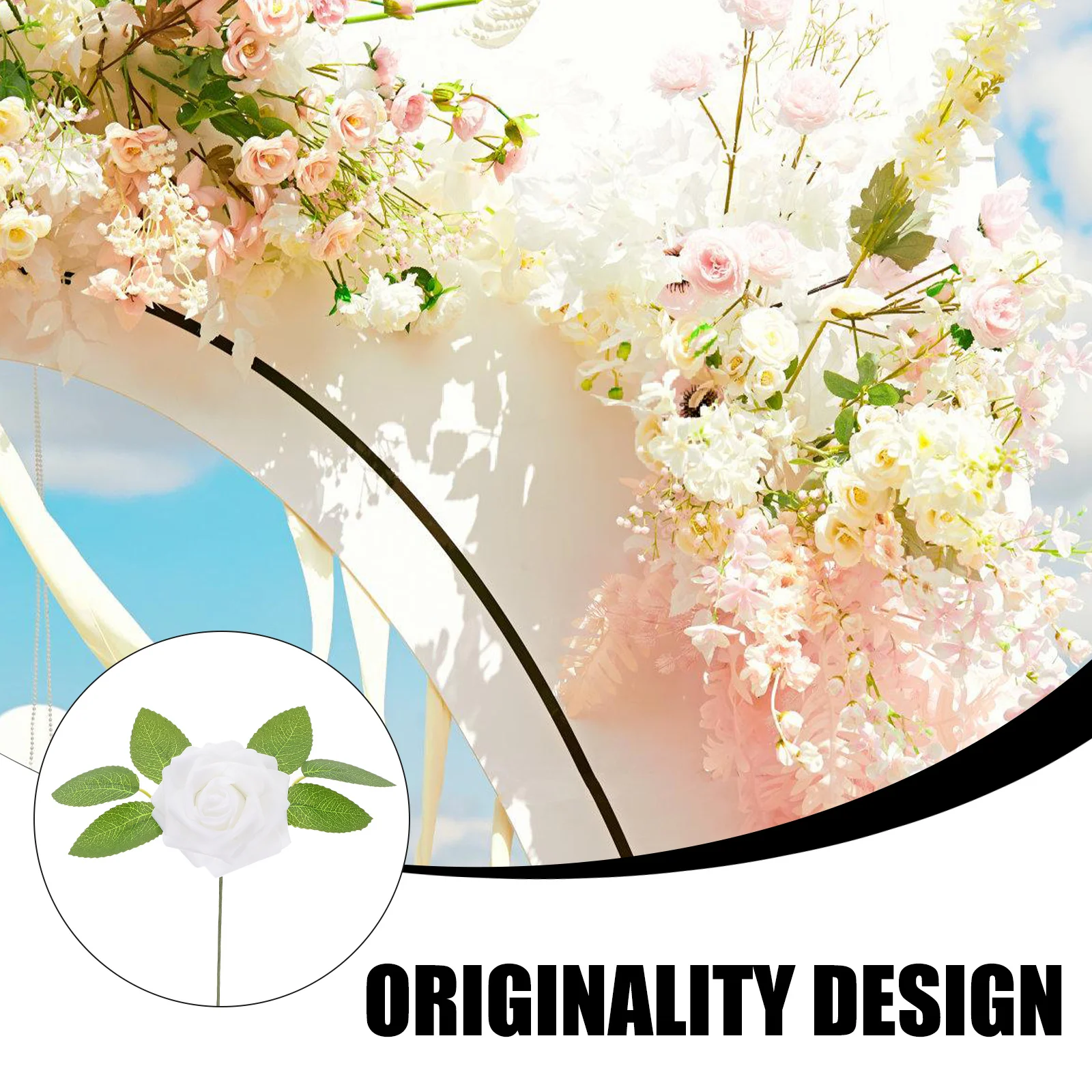 1 Box Artificial Rose Flower Foam Romantic Decor for Wedding Valentine's Day Gift DIY Party Arrangement Simulation Bouquet
1 Box Artificial Rose Flower Foam Romantic Decor for Wedding Valentine's Day Gift DIY Party Arrangement Simulation Bouquet