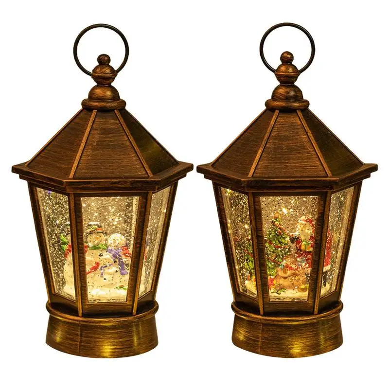 Christmas Snow Globe Lantern Musical Lantern With Swirling Glitter Battery Operated Tabletop Ornament For Christmas Festival
Christmas Snow Globe Lantern Musical Lantern With Swirling Glitter Battery Operated Tabletop Ornament For Christmas Festival