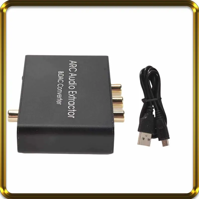 -A95Z 192Khz ARC Audio Adapter Audio Extractor Digital To Analog Audio Converter DAC SPDIF Coaxial RCA 3.5Mm Jack Output
-A95Z 192Khz ARC Audio Adapter Audio Extractor Digital To Analog Audio Converter DAC SPDIF Coaxial RCA 3.5Mm Jack Output