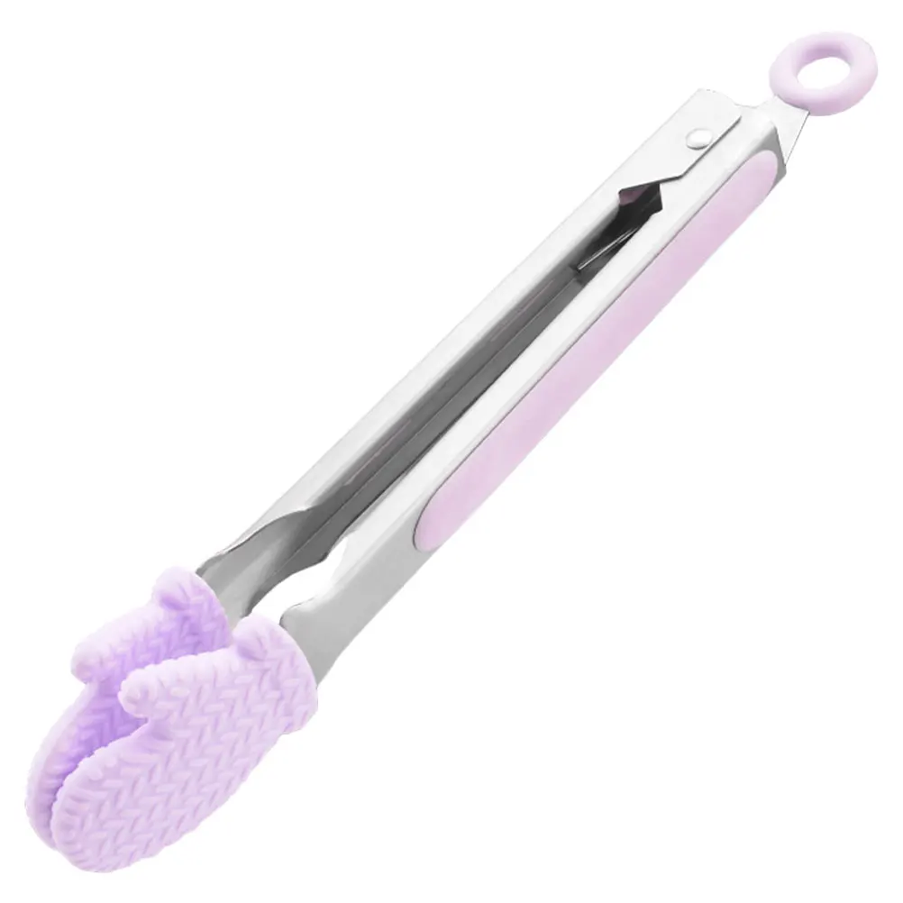 Stainless Steel Silicone Food Tongs High Heat Resistant Kitchen Buffet Dessert BBQ Multi-Functional Anti-Scald Ergonomic
Stainless Steel Silicone Food Tongs High Heat Resistant Kitchen Buffet Dessert BBQ Multi-Functional Anti-Scald Ergonomic