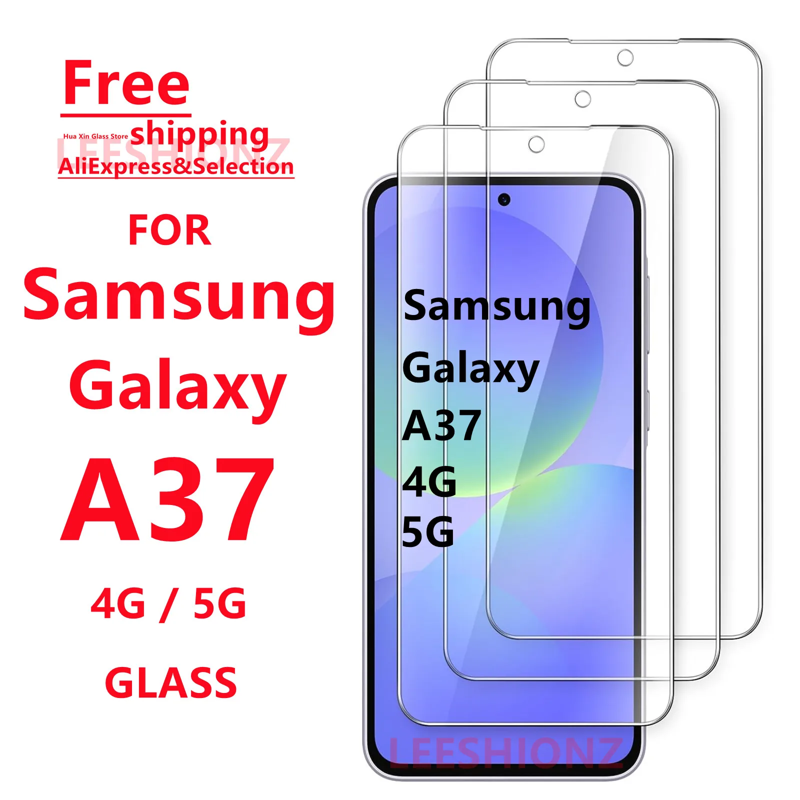 1/4Pcs Tempered Glass Screen Protector for Samsung Galaxy A37 - Smartphone Protection Suitable for Samsung A37 Series
1/4Pcs Tempered Glass Screen Protector for Samsung Galaxy A37 - Smartphone Protection Suitable for Samsung A37 Series