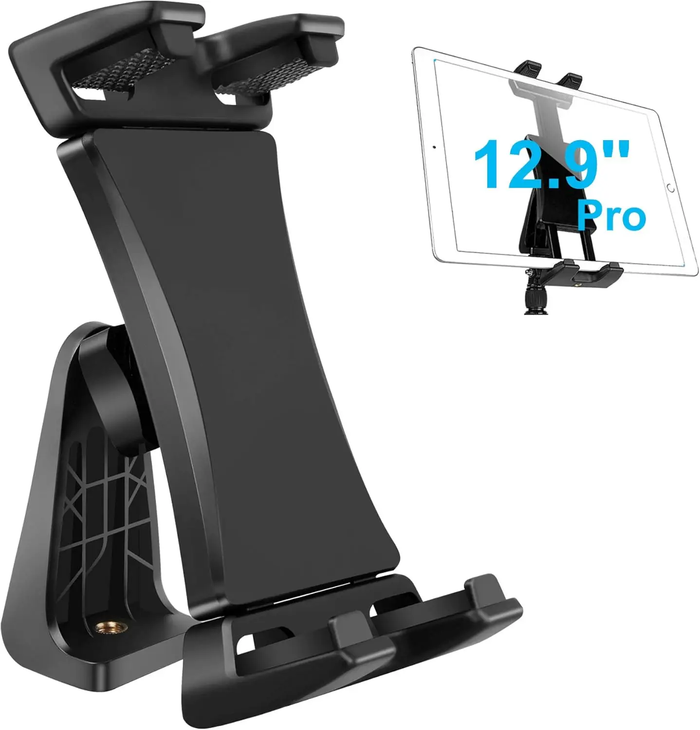 Universal Tablet Tripod Mount with 360° Rotation, Fits 3.5-13.5in Devices for Stable Video Recording
Universal Tablet Tripod Mount with 360° Rotation, Fits 3.5-13.5in Devices for Stable Video Recording