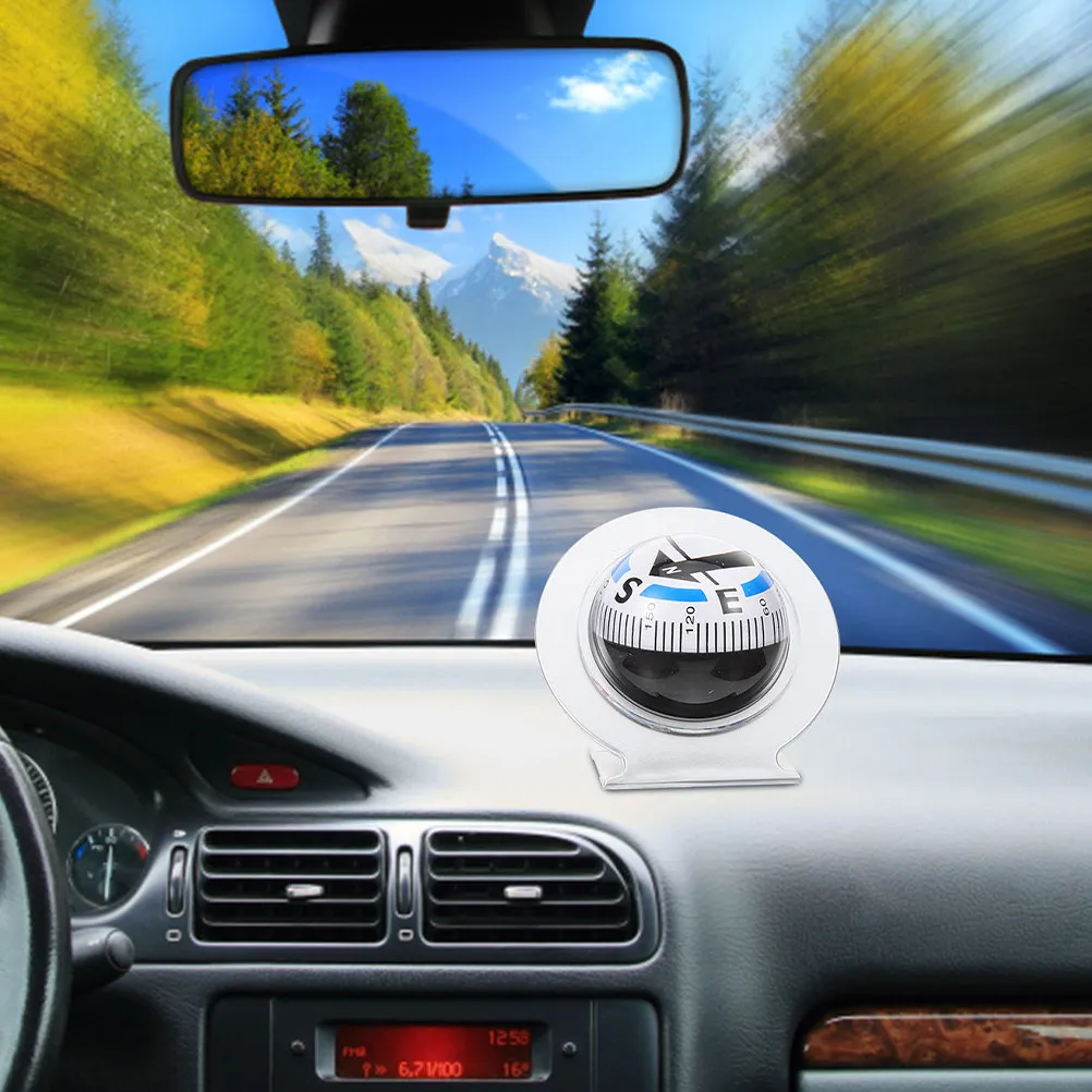 2Pcs Large Car Compass Ball Dashboard Navigation Auto Accessories Camping Road Trips Vehicle Explorer Directional Guidance
2Pcs Large Car Compass Ball Dashboard Navigation Auto Accessories Camping Road Trips Vehicle Explorer Directional Guidance