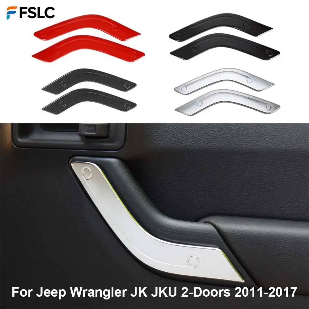 ⭐Genuine⭐For Jeep Wrangler JK JKU 2-Door 2011-2017 Accessories Inner Door Handle Cover Trim Interior Decoration Car Accessories
⭐Genuine⭐For Jeep Wrangler JK JKU 2-Door 2011-2017 Accessories Inner Door Handle Cover Trim Interior Decoration Car Accessories