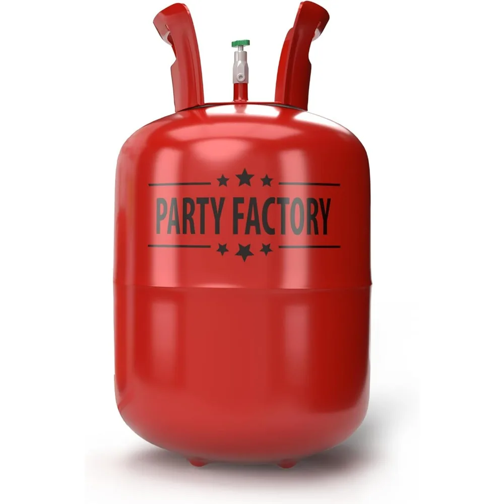 Party Factory 106 liq.gal Helium Tank Disposable Cylinder Bendable Valve For 50 Latex LED Foil Balloons Party Birthday Decor
Party Factory 106 liq.gal Helium Tank Disposable Cylinder Bendable Valve For 50 Latex LED Foil Balloons Party Birthday Decor