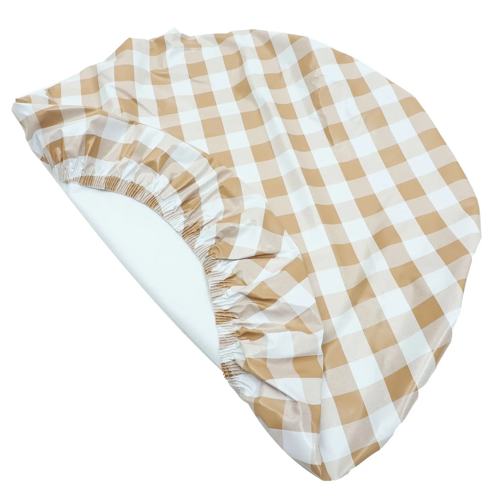 Waterproof Tablecloth 90cm Deep Coffee Plaid Round Oilproof Dirtproof Easy Clean Camping Picnic Cover Outdoor Kitchen Protection
Waterproof Tablecloth 90cm Deep Coffee Plaid Round Oilproof Dirtproof Easy Clean Camping Picnic Cover Outdoor Kitchen Protection