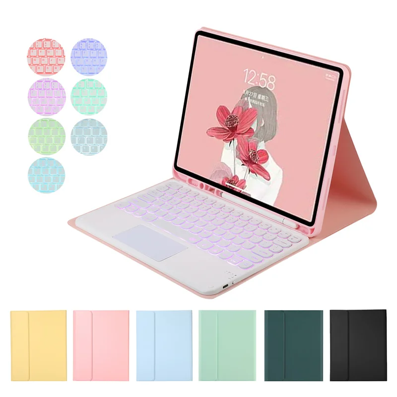 Backlight Keyboard for iPad Pro 12 9 inch 2022 2021 2020 Arabic French Korean Russian Spanish Teclado Touchpad Keyboard Cover
Backlight Keyboard for iPad Pro 12 9 inch 2022 2021 2020 Arabic French Korean Russian Spanish Teclado Touchpad Keyboard Cover
