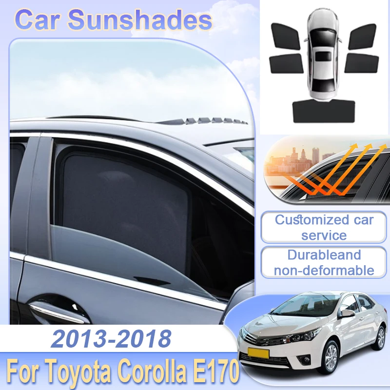 Car Mesh Sun Shades For Toyota Corolla Levin E170 2013~2018 Magnetic Sunshade Windshield Side Window Privacy Auto Accessories
Car Mesh Sun Shades For Toyota Corolla Levin E170 2013~2018 Magnetic Sunshade Windshield Side Window Privacy Auto Accessories