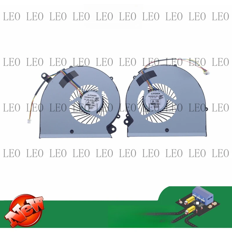 SS Laptop CPU GPU Cooling Fan for Gigabyte Aero classic SA BS5005HS-U2M W
SS Laptop CPU GPU Cooling Fan for Gigabyte Aero classic SA BS5005HS-U2M W