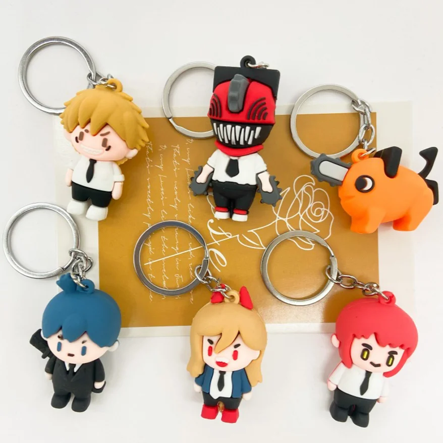6 Pcs Chainsaw Man Keychain Set, Anime Figure Key Ring Pendant, Cute Cartoon Key Chain Holder for Anime Fans Gifts
6 Pcs Chainsaw Man Keychain Set, Anime Figure Key Ring Pendant, Cute Cartoon Key Chain Holder for Anime Fans Gifts