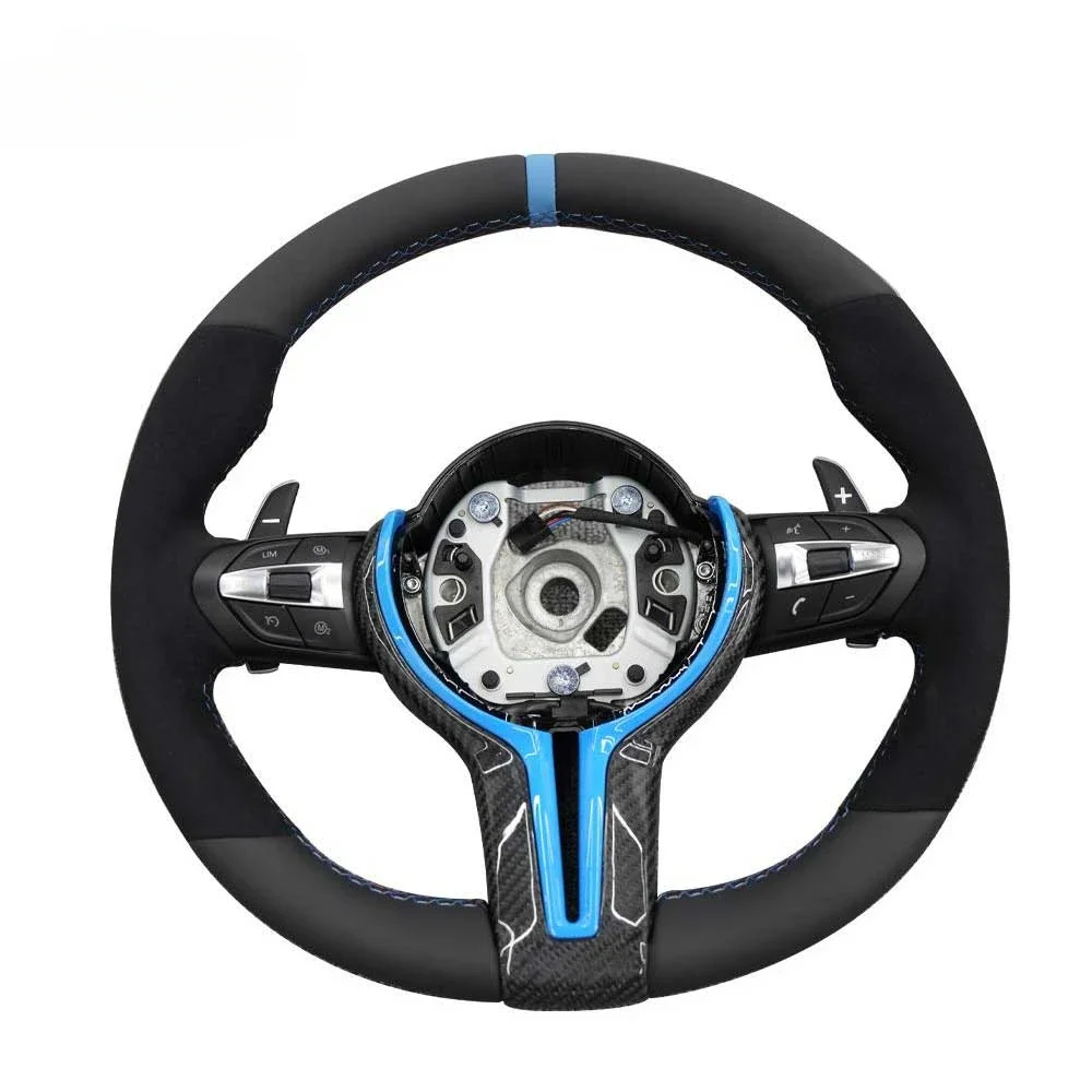 High-Performance Blue Carbon Steering Wheel for BMW 1/2/3/4 F20 F22 F30 F32 M2 M3 M4 FULL SET
High-Performance Blue Carbon Steering Wheel for BMW 1/2/3/4 F20 F22 F30 F32 M2 M3 M4 FULL SET