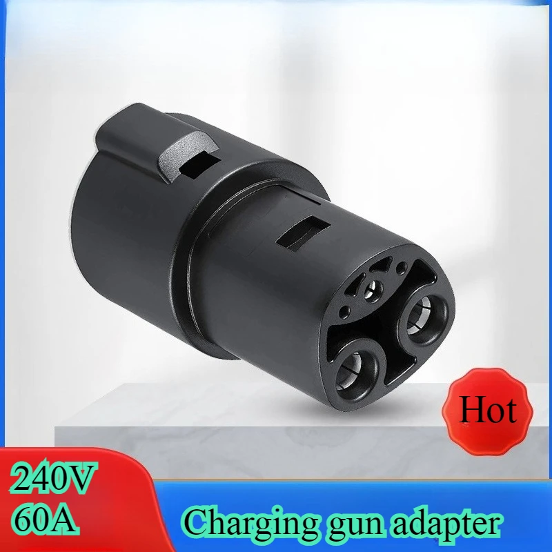 240V 60A American Standard To Tesla J1772 Adapter 5pin Electric Car Charging Gun Converter
240V 60A American Standard To Tesla J1772 Adapter 5pin Electric Car Charging Gun Converter