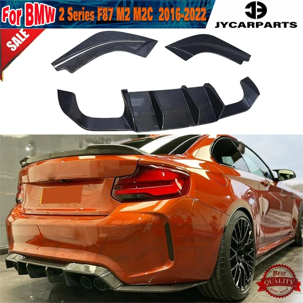 3PCS/Set V Stye Rear Diffuser For BMW 2Series F87 M2 M2C Competition 2016-2022 Auto Rear Spoiler Plate Splitters Car Accessories
3PCS/Set V Stye Rear Diffuser For BMW 2Series F87 M2 M2C Competition 2016-2022 Auto Rear Spoiler Plate Splitters Car Accessories