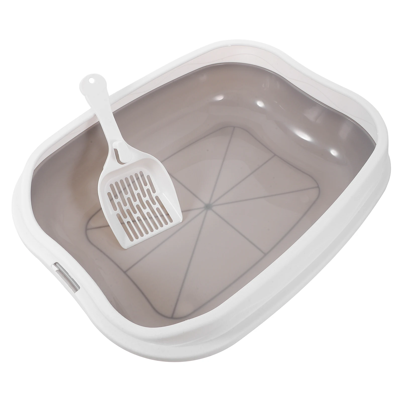Cat Litter Box Top Entry Durable Clean Spacious Suitable Kittens Adult Cats Collapsible Large Capacity Pan Tray Sand
Cat Litter Box Top Entry Durable Clean Spacious Suitable Kittens Adult Cats Collapsible Large Capacity Pan Tray Sand