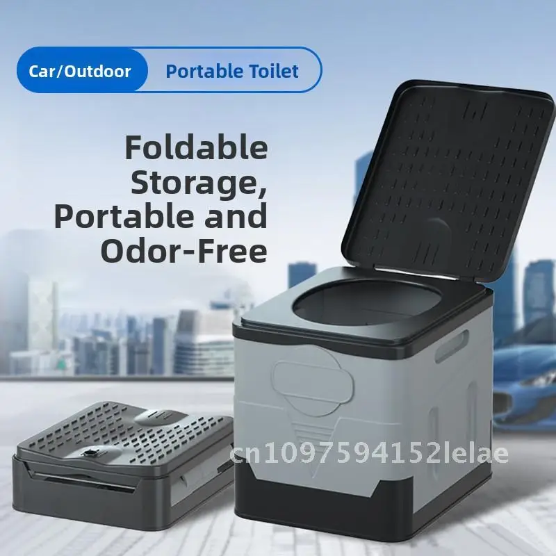 Portable Foldable Car Toilet Bucket with High Capacity Reusable Outdoor Camping Emergency Portable Trash Can
Portable Foldable Car Toilet Bucket with High Capacity Reusable Outdoor Camping Emergency Portable Trash Can
