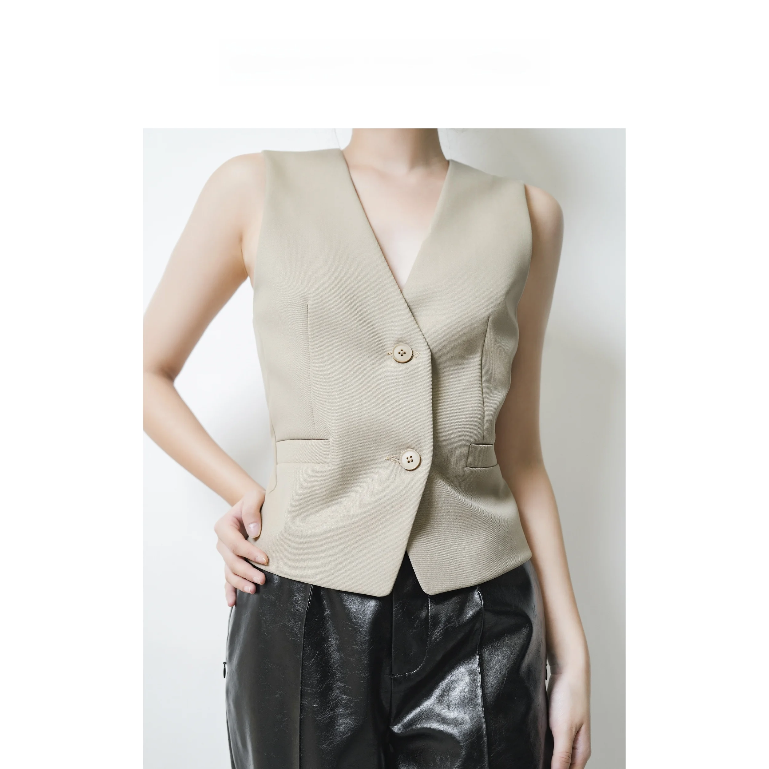 LE BON TEMPS Hollow out Design Suit Vest Women's Commute Sle Polyester Wool Blend ort Length Medium Warmth Single Button
LE BON TEMPS Hollow out Design Suit Vest Women's Commute Sle Polyester Wool Blend ort Length Medium Warmth Single Button