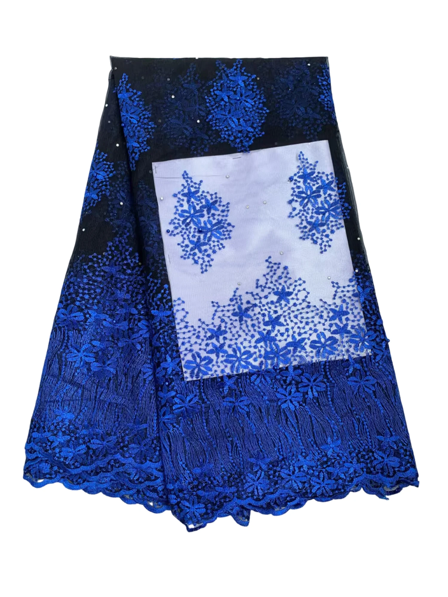 Blue French Tulle Mesh Lace Fabric With Stones 2025 High Quality Nigerian African Net Lace For Women Evening Party Dresses Sew
Blue French Tulle Mesh Lace Fabric With Stones 2025 High Quality Nigerian African Net Lace For Women Evening Party Dresses Sew