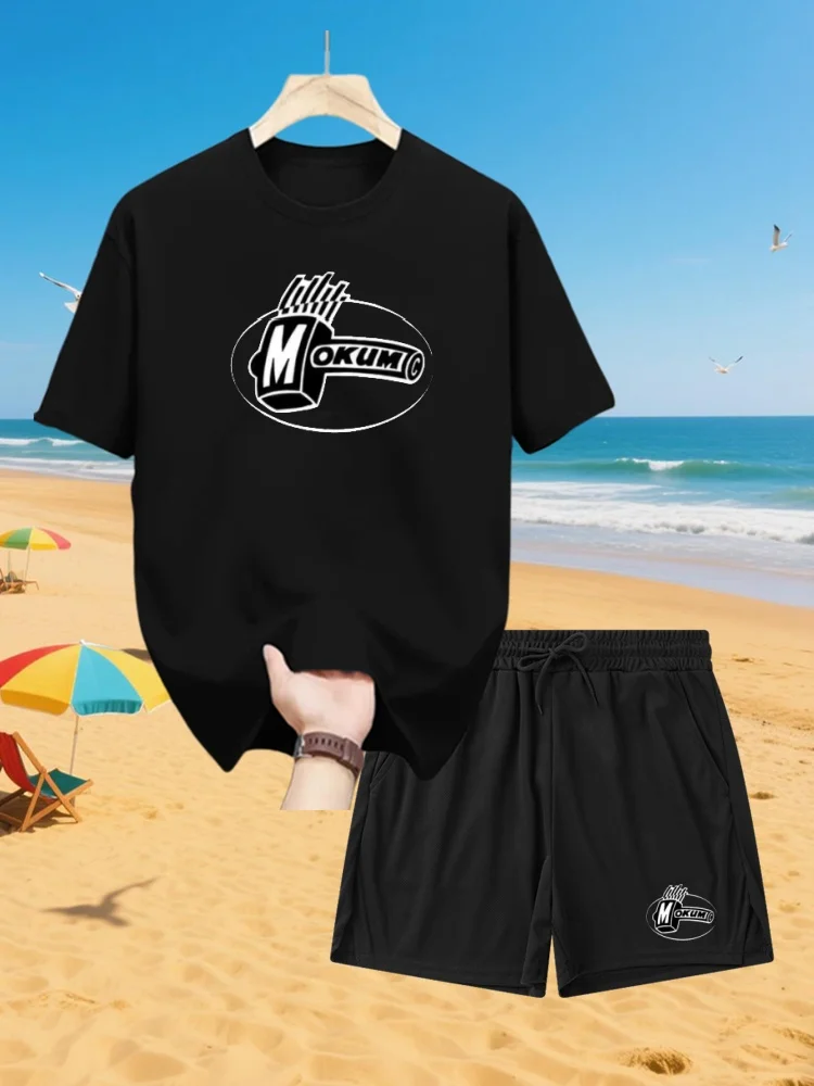 Summer Short Men MOKUM Suits Sports Men'S Sets T-Shirt Shorts High Quality Printed Tracksuit Men Clothing New
Summer Short Men MOKUM Suits Sports Men'S Sets T-Shirt Shorts High Quality Printed Tracksuit Men Clothing New