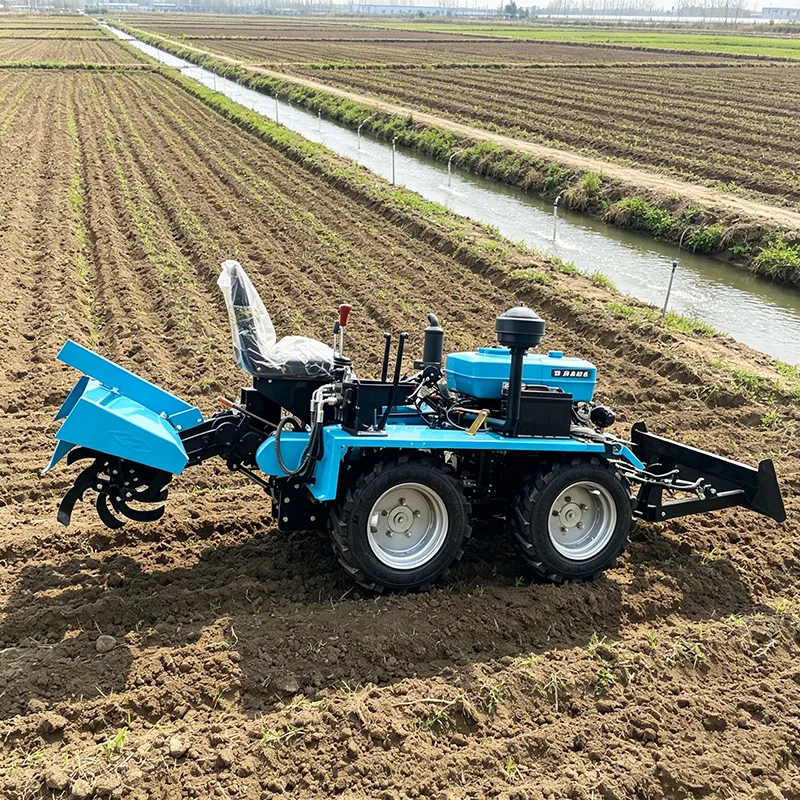 Customized 25 HP Wheeled Tractor Rotary Tiller, Upgraded Four-Wheel Cultivator, Multifunctional Mini Tiller
Customized 25 HP Wheeled Tractor Rotary Tiller, Upgraded Four-Wheel Cultivator, Multifunctional Mini Tiller