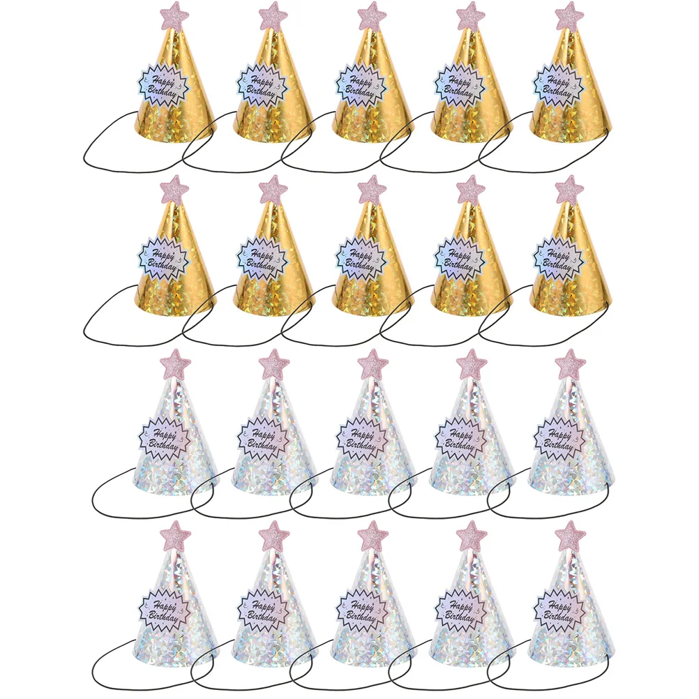 20 Pcs Hats Kids Paper Lightweight Proper Size Children Birthday Hats Star Shape Children Party Anniversaries Festivals
20 Pcs Hats Kids Paper Lightweight Proper Size Children Birthday Hats Star Shape Children Party Anniversaries Festivals