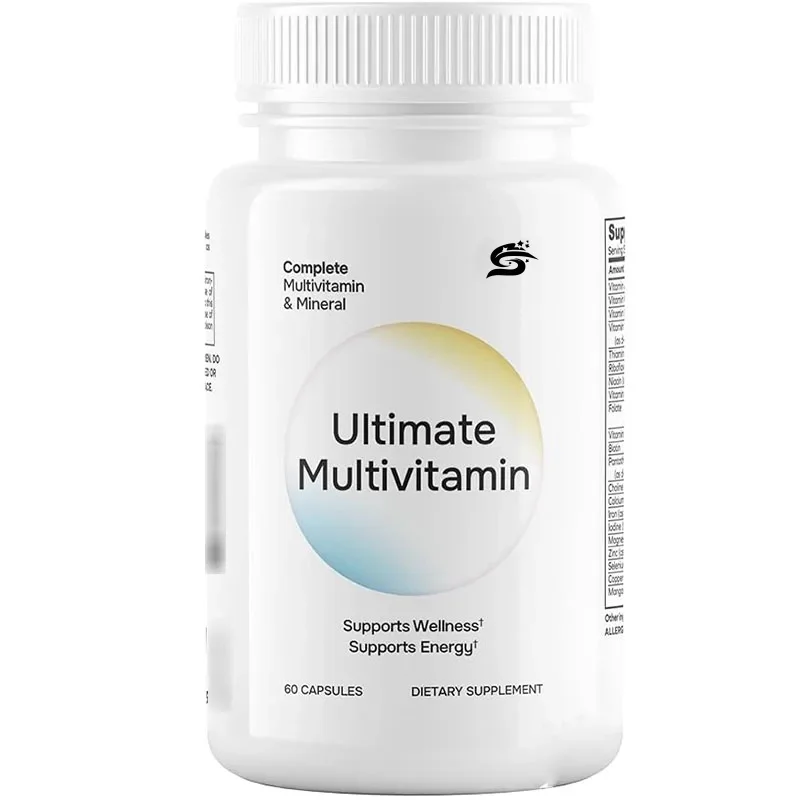 Ultimate Multivitamins, Multiple Minerals, And Superfoods Contain A Mixture Of 42 Fruits And Vegetables, With 60 Capsules
Ultimate Multivitamins, Multiple Minerals, And Superfoods Contain A Mixture Of 42 Fruits And Vegetables, With 60 Capsules