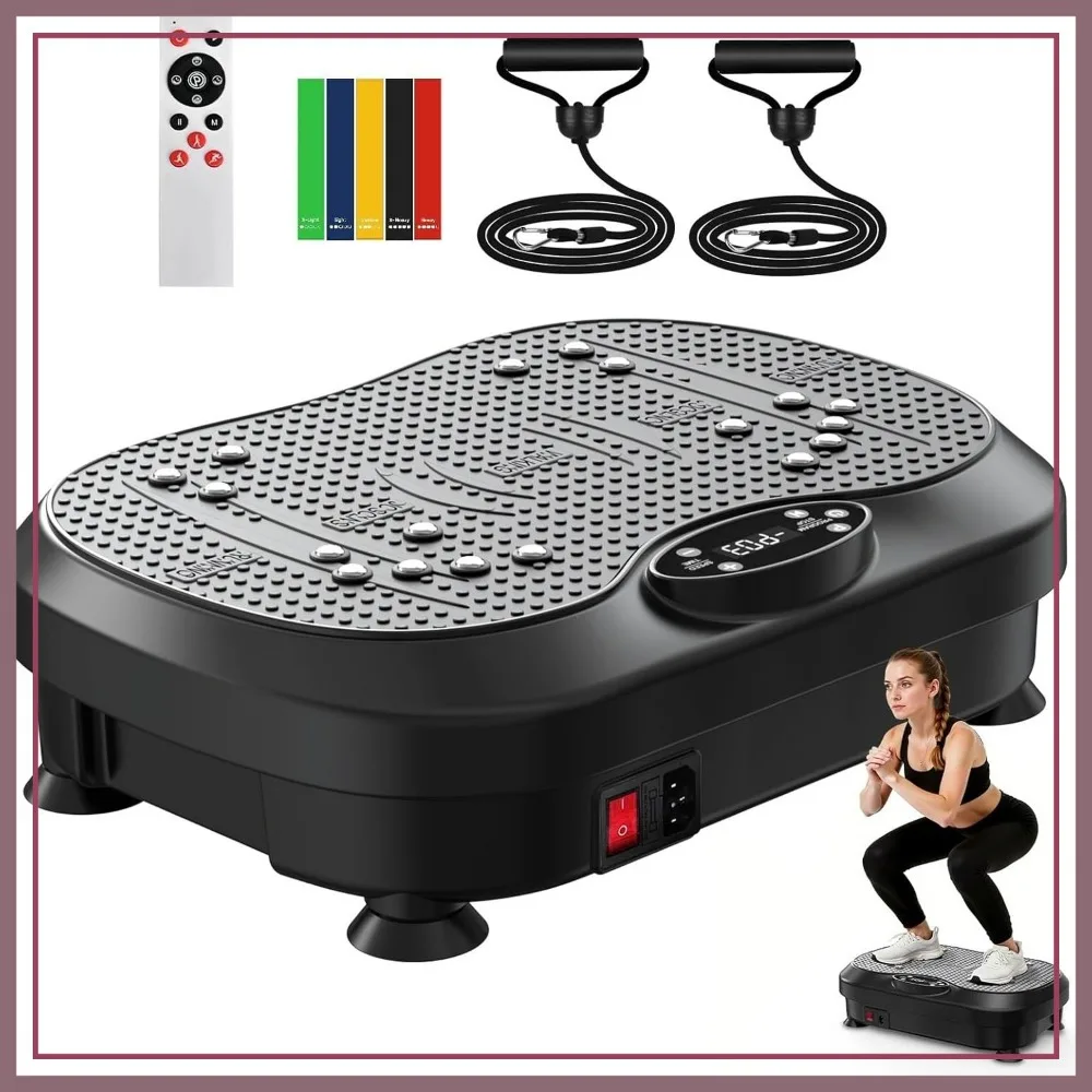 Vibration Plate Exercise Machine 200 Levels Whole Body Fitness Workout Equipment for Home Gym Weight Loss
Vibration Plate Exercise Machine 200 Levels Whole Body Fitness Workout Equipment for Home Gym Weight Loss