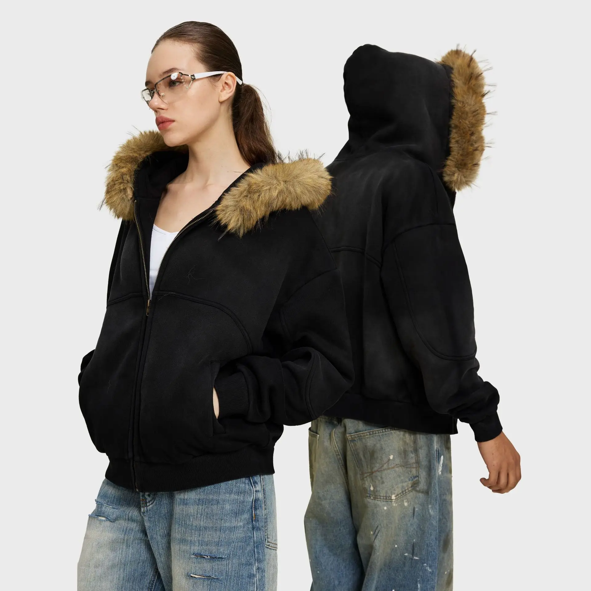 Fur Collar Black Jacket Mens Winter Tactical Bomber Pilot Aviation Reflective Original Casual Urban Fashion Down Costume Stadium
Fur Collar Black Jacket Mens Winter Tactical Bomber Pilot Aviation Reflective Original Casual Urban Fashion Down Costume Stadium