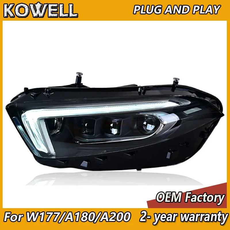 Car Styling for Mercedes W177 Headlights 2019-2021 Benz A180 Headlight A Class A200 A220 Projector DRL Turn Signal Low High Beam
Car Styling for Mercedes W177 Headlights 2019-2021 Benz A180 Headlight A Class A200 A220 Projector DRL Turn Signal Low High Beam