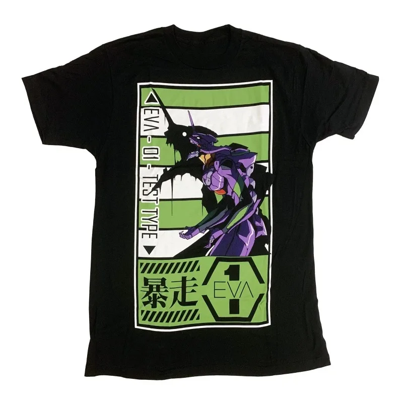 New Century Evangelion EVA 01 T-shirt, Adult Anime Style - Men's and Women's Loose Modern Edition Y2K T-shirt
New Century Evangelion EVA 01 T-shirt, Adult Anime Style - Men's and Women's Loose Modern Edition Y2K T-shirt