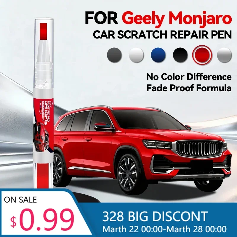 Hot Car Dedicated For Geely Monjaro 2022-2025 Paint Repair Pen Touch Up Scratch Remover DIY Auto Accessories Black White Red Blu
Hot Car Dedicated For Geely Monjaro 2022-2025 Paint Repair Pen Touch Up Scratch Remover DIY Auto Accessories Black White Red Blu