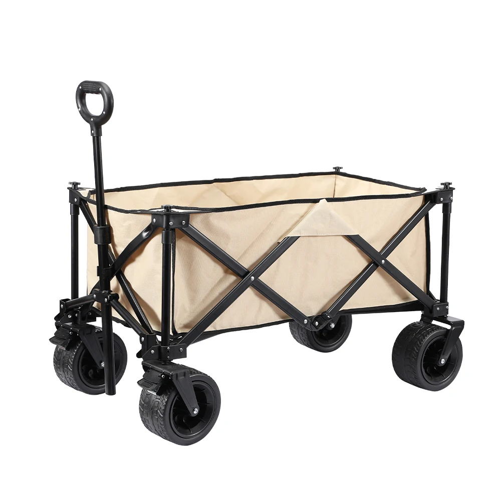 Top-Ranked 7 Inch Double Brake Hiking Camping Wagon Cart Stainless Steel Foldable Collapsible Folding Platform
Top-Ranked 7 Inch Double Brake Hiking Camping Wagon Cart Stainless Steel Foldable Collapsible Folding Platform