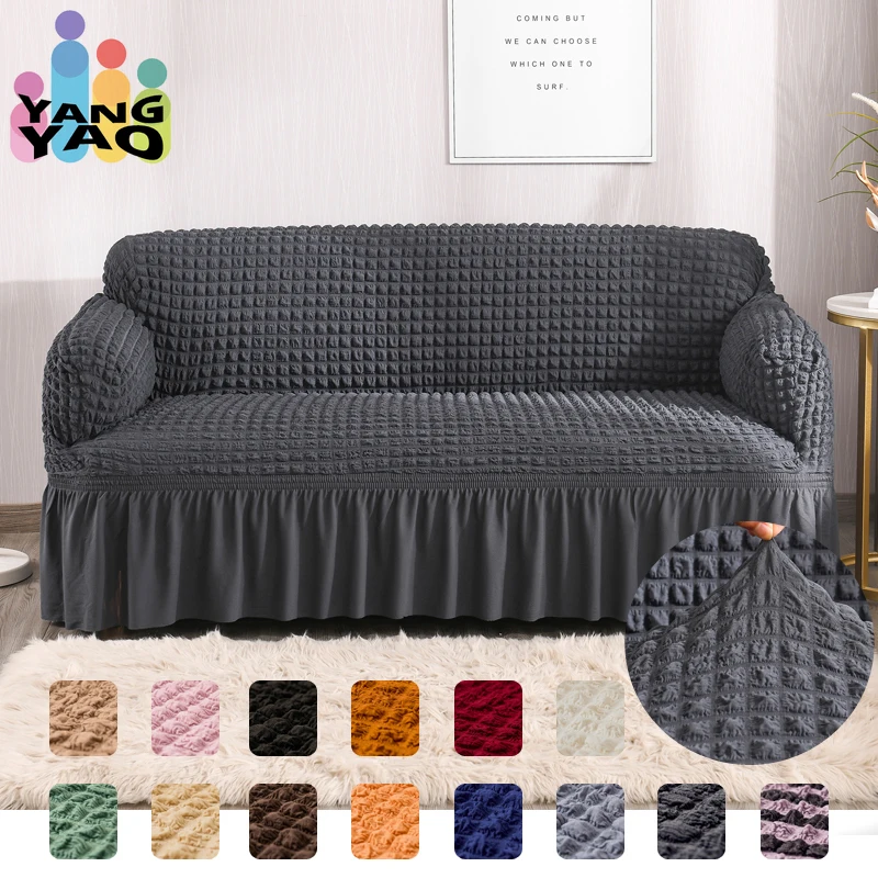 Sofa Slipcover Sofa Cover 1 Piece Easy Fitted Sofa Couch Cover Universal High Stretch Durable Furniture Protector with Skirt
Sofa Slipcover Sofa Cover 1 Piece Easy Fitted Sofa Couch Cover Universal High Stretch Durable Furniture Protector with Skirt