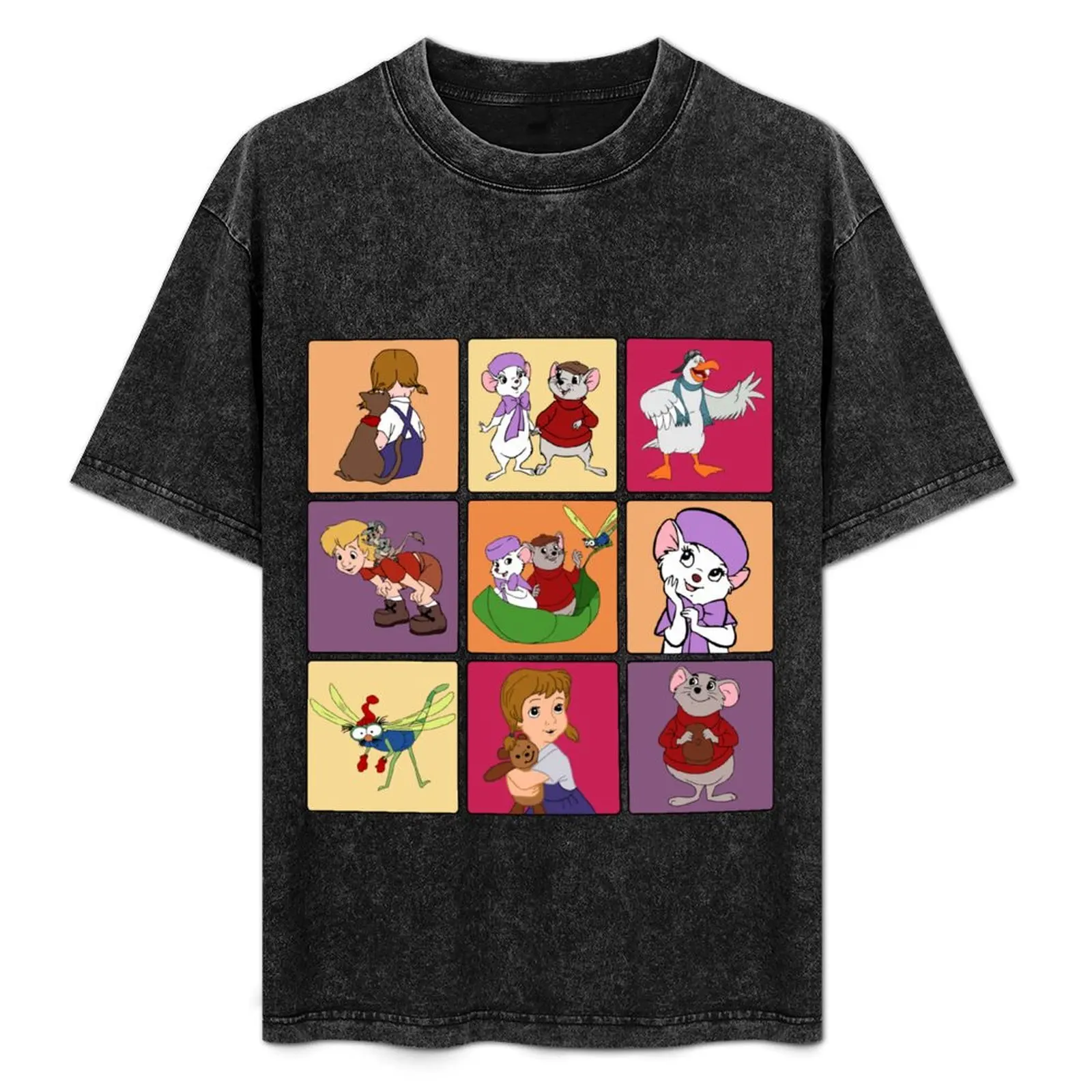 Rescuers squares T-Shirt Christmas Casual Short Sleeve Top
Rescuers squares T-Shirt Christmas Casual Short Sleeve Top